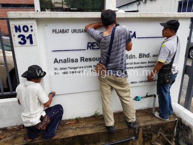 signboard